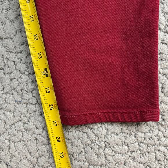 Pilcro and the Letterpress Anthropologie High Rise Skinny Button Fly Pants 29 - Picture 8 of 10